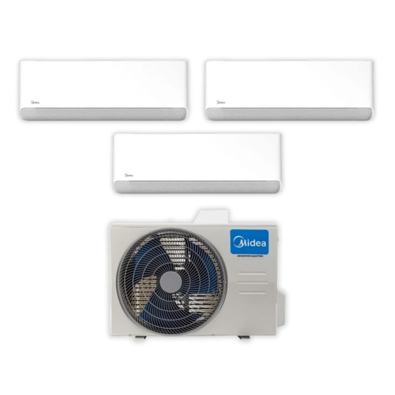 MULTISPLIT MIDEA INVERTER R32 WIFI 3x1 BREEZELESS