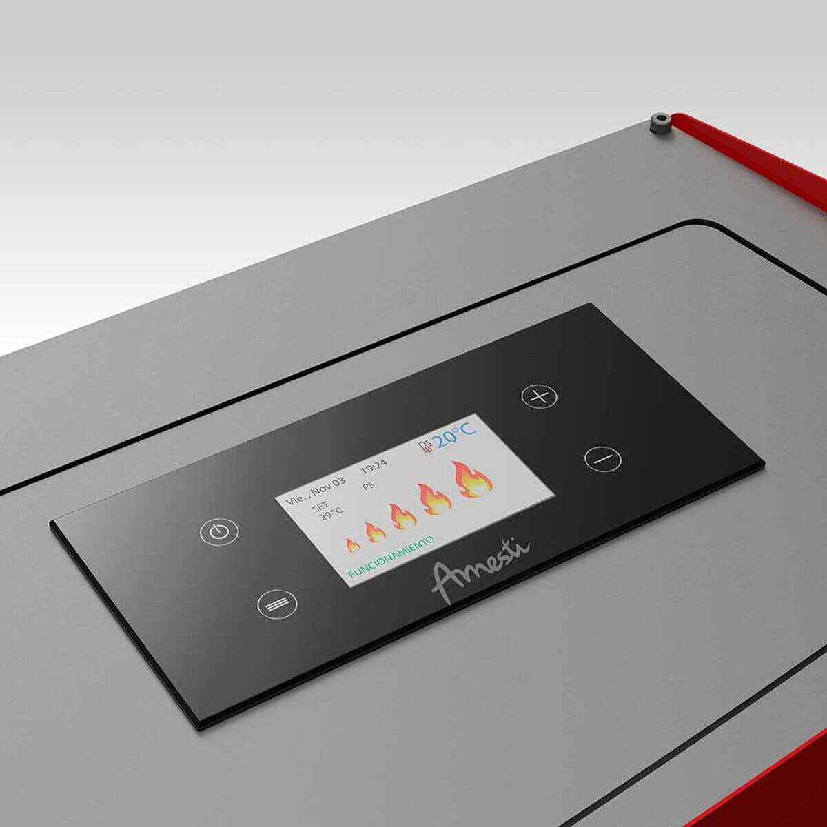 Estufa a Pellet Amesti Slim 9000 - Imagen 4